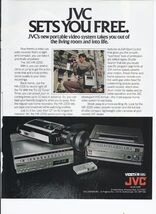 1981 JVC Portable Video System Print Ad Vintage Electronics HR-2200 8.5&quot;... - $356.24 MXN