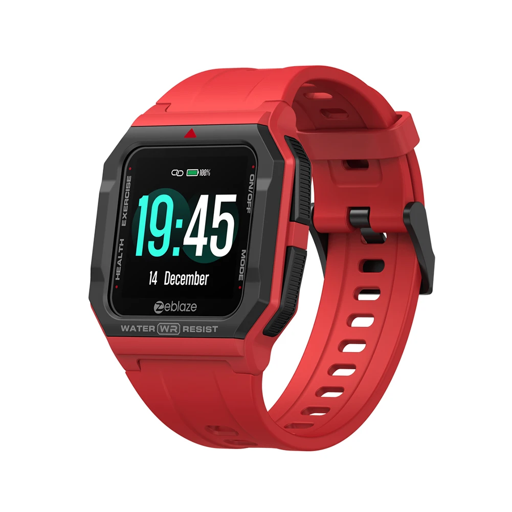 Zeblaze Ares Retro Design Smart Watch Man Women&#39;s Smart Wristwatch Heart Rate Bl - £169.63 GBP