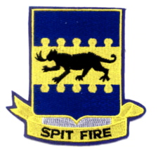 4&quot; AIR FORCE 332ND FIGHTER GROUP TUSKEGEE SPIT FIRE EMBROIDERED PATCH - £22.81 GBP