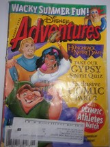 Disney Adventures Hunchback of Notre Dame Wacky Summer Fun August 1996 - $5.46 CAD