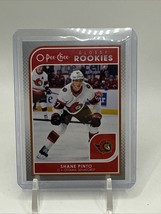 2021-22 Upper Deck O-Pee-Chee Glossy Shane Pinto #R-4 Silver RC Ottawa S... - $1.98