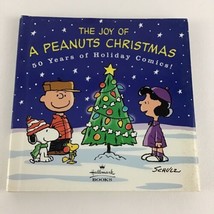 Joy Of A Peanuts Christmas Book 50 Years Holiday Comics Vintage 2000 Hallmark - £13.12 GBP