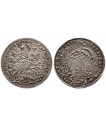OLD SILVER COIN HUNGARY SHOWTALER ST SAINT GEORGE DRAGON TEMPESTATE SECU... - £216.90 GBP