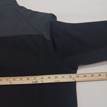 Calvin Klein Tech Fleece Men’s 1/4 Zip Designer Athleisure Black Sweatshirt Sz S image 6