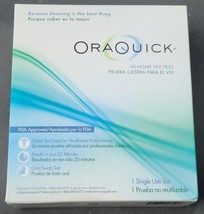 OraQuic k HIV In-Home Professional Swab Oral Testing Kit 5/31/2026 SEALE... - $29.99