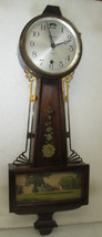 Waterbury Banjo Clock about 1910 - $89.00