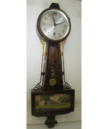 Waterbury Banjo Clock about 1910 - $89.00