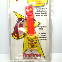 Looney Tunes Character Watch Taz Armitron Tasmanian Devil Vintage 1994 - £11.77 GBP