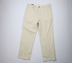 Deadstock Vintage Orvis Mens 36x31 Heavyweight Cotton Twill Chino Pants Beige - £54.47 GBP