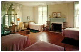 A Bedroom at the Kate Macy Ladd Convalescent Home Far Hills New Jersey Postcard - £5.41 GBP