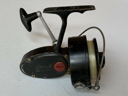 Vintage Garcia Mitchell 302 Salt Water Fishing Reel Made in France Old Antique - £33.10 GBP