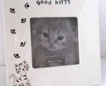 PHOEBE &amp; LUCKY Ceramic Picture Frame Good Kitty Cat Demdaco  Holds 4&quot; x ... - £7.83 GBP