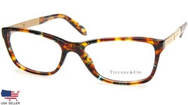 New Tiffany &amp; Co. Tf 2072-B 8114 Tortoise W/ Blue Specks Eyeglasses 52mm Italy - £128.94 GBP
