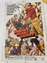 Tarzan&#39;s Deadly Silence vintage movie poster - £39.31 GBP