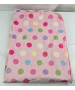 CIRCO Pink Baby Blanket Polka-Dot Blue Green White Purple Yellow - $38.60