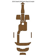 2016 Cobalt 220S Swim Platform Cockpit Pad Boat EVA Foam Teak Deck Floor... - $1,088.05 CAD
