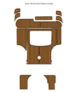 Saver 750 WA Swim Platform Cockpit Boat EVA Teak Deck Mat Floor Pad Mat  - $1,092.79 CAD