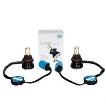 Octane Lighting 9007 SMD COB LED Low/Hi Beam Headlight Light Bulb 6000K 4000 Lum - £39.52 GBP