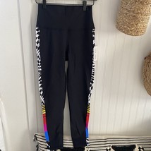 Women&#39;s NASCAR Hurley Black Color Blocked Surf Leggings Medium ( M ) MSR... - $42.00