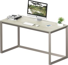 SHW Triangle-Leg Home Office Computer Desk, Silver/Gray - £104.79 GBP