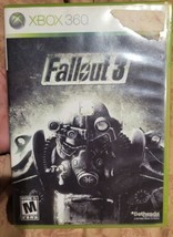 Fallout 3 Xbox 360 Microsoft 2008 Video Game Dystopian Apocalyptic RPG Bethesda - $5.00