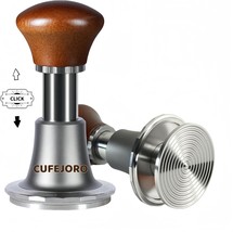 CUFEJORO 58mm Coffee Tamper, 30lb Spring, Audible Click, Ergonomic, Gray - $793.31 MXN