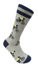 The Racer Bicycle  Bike Cycle FineFit Mens Fun Novelty Socks Dress SOX S... - £9.76 GBP