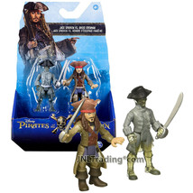 Pirates of the Caribbean Dead Men Tell No Tales Figure Jack Sparrow and Crewman - £27.96 GBP