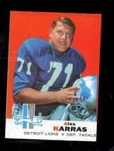 1969 Topps #123 Alex Karras Ex Lions Hof *X83691 - £6.81 GBP