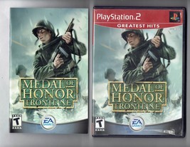 Medal Of Honor Frontline Greatest Hit PS2 Game PlayStation 2 CIB - £15.25 GBP