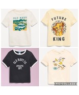 NEW Old Navy Toddler Boys Graphic T-Shirts Lot of 4 Short Sleeve 2T Futu... - $32.01 CAD