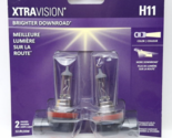 Sylvania H11 XtraVision: Halogen Headlight Bulb 2 Pack - $9.71