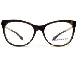 Dolce &amp; Gabbana Eyeglasses Frames DG 3234 502 Tortoise Gold Cat Eye 54-1... - £96.99 GBP