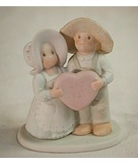Circle of Friends I Love Jesus Bisque Figurine by Masterpiece 1994 HOMCO - £17.02 GBP