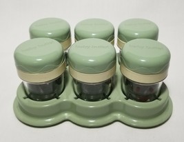 Magic Baby Bullet Organic Food Storage Set Cups with Date-Dial Lids - $13.86