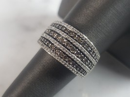 Womens Vintage Estate 14k White Gold Diamond Ring 6.8g  E1243 - £1,178.91 GBP