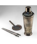 Christofle K+T Hollowware Collection 3 Pièce Ensemble ! Rare Rigide Trouver - $1,574.42
