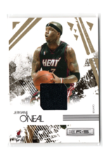 2009-10 Panini Rookies & Stars Jermaine O'Neal #49 Materials 048/100 Heat EX - $4.95