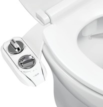 Luxe Bidet Neo 185 Plus - Only Patented Attachment For Toilet Seat,, Chrome - £56.93 GBP