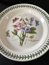NEw Portmeirion Botanic Garden Lathyrus Odoratus Sweet Pea Dinner 10.5” Plate - £26.07 GBP