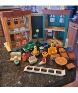 Vtg 1974 Fisher-Price Sesame Street #938 Little People Play Family Set W... - $199.95