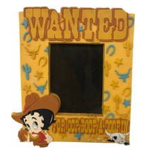 VTG Betty Book Cowgirl Picture Frame Fridge Magnet 3.75&quot; x 3&quot; - $15.83