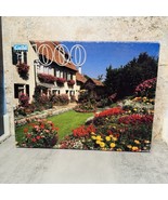 Guild Puzzles “Home And Flower Garden, Owen, Germany” 1000 Pc Jigsaw Vtg... - £6.25 GBP