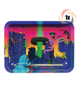 1x Tray Ooze Small Metal Durable Smoking Rolling Tray | After Hours Design - £12.12 GBP
