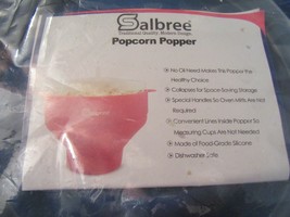 Original Salbree Microwave Popcorn Popper, Blue - £11.97 GBP