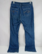 Riders By Lee Embroidered Distressed Beaded Mid Rise Bootcut Jeans Size 12M - £11.68 GBP