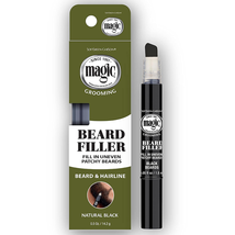 Magic Grooming Beard Filler Pencil Brush for Men, Waterproof, Fill in Patchy Bea - £12.65 GBP