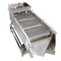  Full Stainless Steel Linear Vibrating Screen Two Layers Two Motors 6mm 8mm 110V - £778.75 GBP