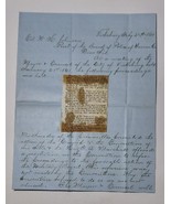 Civil War Confederate 1861 Document Vote to Create Arsenal in Vicksburg, MS - $654.50