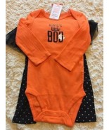 NEW Just One You Girls Halloween Outfit Orange One Piece Black Pants 12 ... - €5,50 EUR